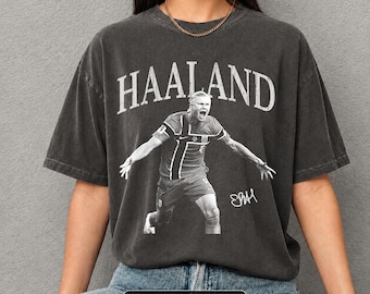 Haaland Unisex Comfort Colors Tee BK