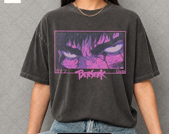 Berserk T-Shirt: Guts Black Swordsman Anime Tee - Otaku Gift ID