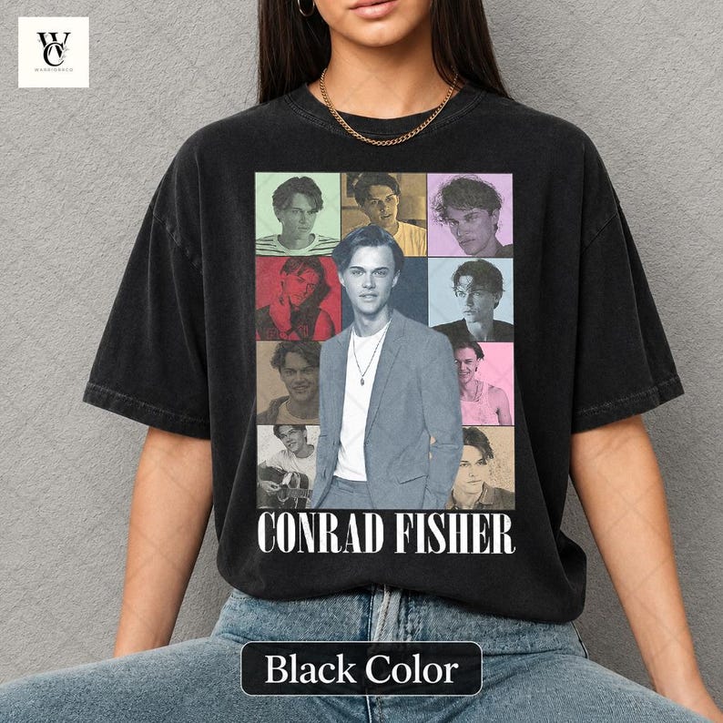 Conrad Fisher Vintage „The Summer I Turned Pretty“-T-Shirt: Unisex-T-Shirt aus den 90ern in bequemen Farben (90er-Jahre-Stil) Bild 7
