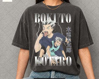Bokuto Kotaro Haikyuu Shirt: Anime Volleyball Tee, Owl Squad Captain ID