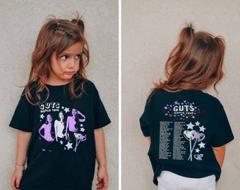 Guts Olivia 2024 World Tour Youth Shirt, Vintage Olivia Guts Tour Shirt, Rodrigo World Tour Concert Shirt, Sweatshirt, Hoodie, Gift for Kids