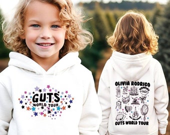 Guts World Tour 2024 Youth Shirt, Girls Concert Shirt, Rodrigo World Tour Concert Sweatshirt, Olivia Bad Idea Right Youth Shirt, Kids Gift