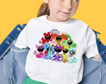 Poppy Playtime Chapter 3 Smiling Critters Catnap Shirt, Game Kids Shirt