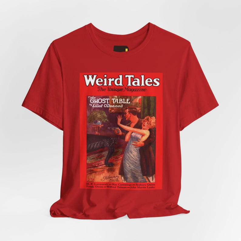Camiseta con la portada del libro La llamada de Cthulhu, camiseta de H. P. Lovecraft, regalo literario gótico imagen 1