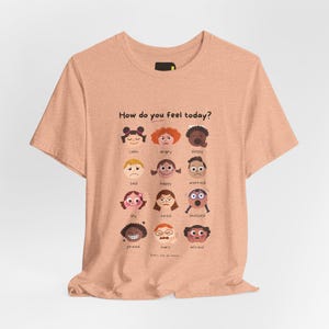 How Do You Feel Today T-Shirt, Mental Health Check-In Shirt, Self Care Gift image 3