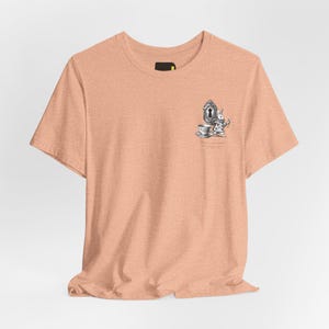 Alice in Wonderland Book Cover T-Shirt, Lewis Carroll Quiet Classics image 2