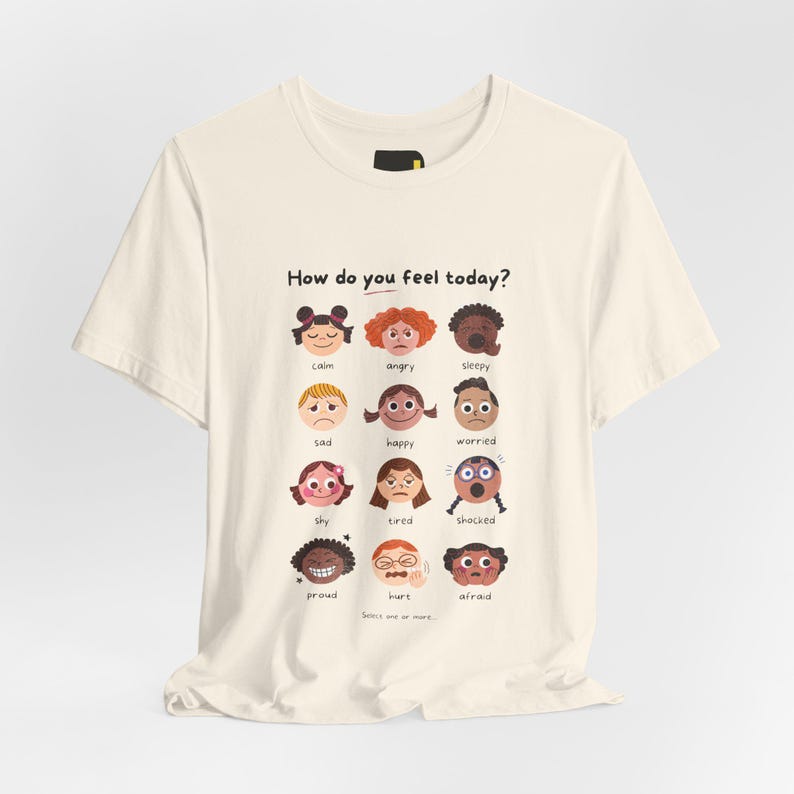 How Do You Feel Today T-Shirt, Mental Health Check-In Shirt, Self Care Gift image 2