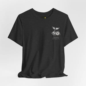 Moby-Dick Book Cover T-Shirt, Herman Melville Quiet Classics image 4