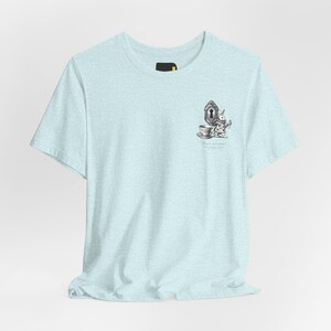Alice in Wonderland Book Cover T-Shirt, Lewis Carroll Quiet Classics image 3