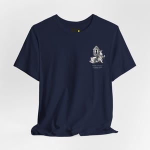 Alice in Wonderland Book Cover T-Shirt, Lewis Carroll Quiet Classics image 5