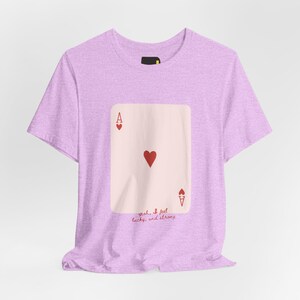 Camiseta "Me sinto sortudo e forte", Camiseta de mentalidade positiva, Presente inspirador imagem 4