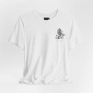 Alice in Wonderland Book Cover T-Shirt, Lewis Carroll Quiet Classics image 1