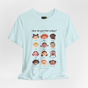 How Do You Feel Today T-Shirt, Mental Health Check-In Shirt, Self Care Gift image 4