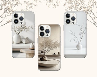 Minimalist charm Phone Case Furniture Cover for iPhone 15Pro, 14, 13, 12, 11, Google Pixel 8, 7A, 6A, Samsung Galaxy S24Ultra, S23fe, S22, A