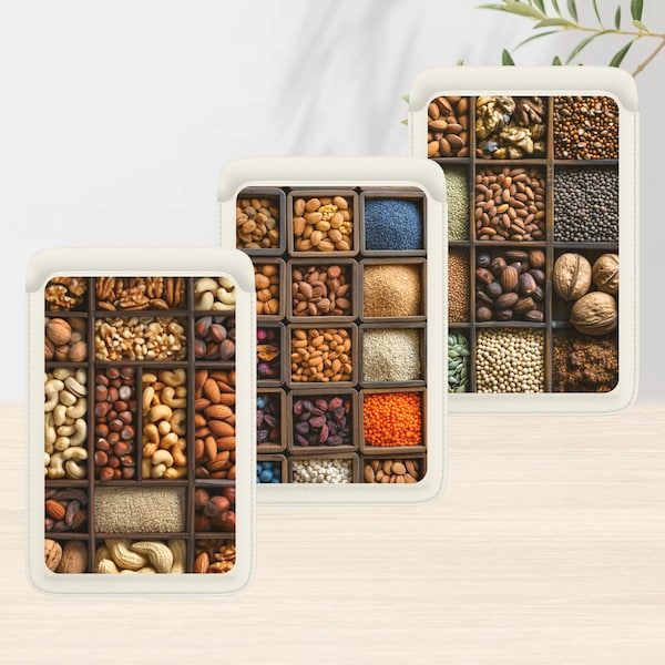 Serving Raw walnuts Magsafe Wallet, Magnetic Wallet for iPhone 15, iPhone 14, iPhone 13 SE Pro Max Plus, platter, peanuts, menu, mocha, eat