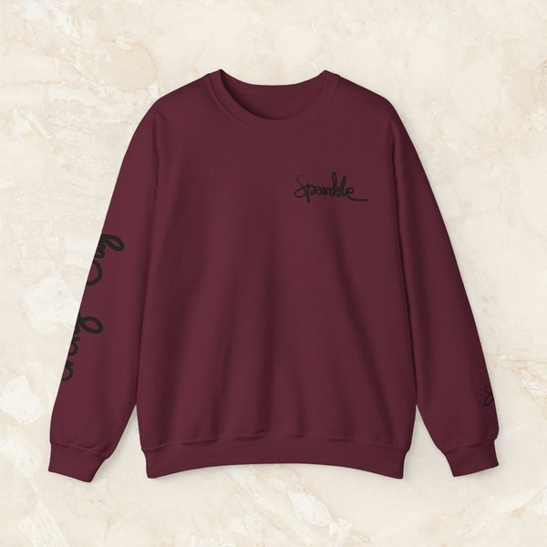 Unisex Sweatshirt / classic fit / elegant / comfy / Statement / SPARKLE