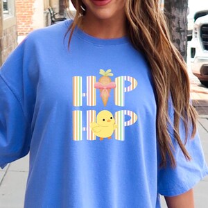 Hip Hop Easter Easter Bunny Shirt, Easter, Easter Bunny Shirt, Kids Easter Shirt, Gift for Her,Comfort Colors Easter Tee, Easter Bunny Shirt