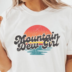 Mountain Dew T-Shirt, Funny Dew Shirt, Sarcasm Tee, Gen Z Trendy, Funny T-shirt, Soda Lover Tee,Comfort Colors, Gift for her/him