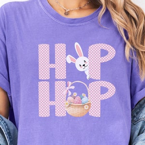 Hip Hop Easter Easter Bunny Shirt, Easter, Easter Bunny Shirt, Kids Easter Shirt, Gift for Her,Comfort Colors Easter Tee, Easter Bunny Shirt
