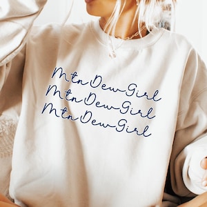 Mountain Dew Sweatshirt, Mtn Dew Sweatshirt, Soda Sweatshirt, Funny Coke Shirt, Soda Lover Shirt, Retro Vibe Shirt