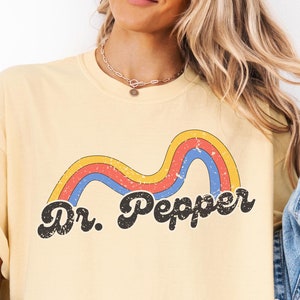 Trendy shirt Dr. Pepper Soda, shirt Coke Soda, grappig Soda shirt met ronde hals, cadeau voor meisje/jongen, vintage grunge shirt Soda, T-shirt Sarcasme, Gen Z