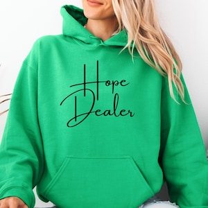 Hope Dealer Unisex Sweatshirt, Inspirational Sweatshirt, Hope Shirt, Graphic Tee, Healer Shirt, Sweatshirt, Christian Hoodie, Religious gift