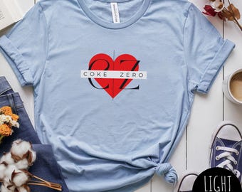 Coke Zero Shirt, Diet Coke Lover tshirt, Funny Coke Shirt, Coke Lover gift, Coke Addiction Shirt, Soda Drinker Gift, Bella Canvas Shirt