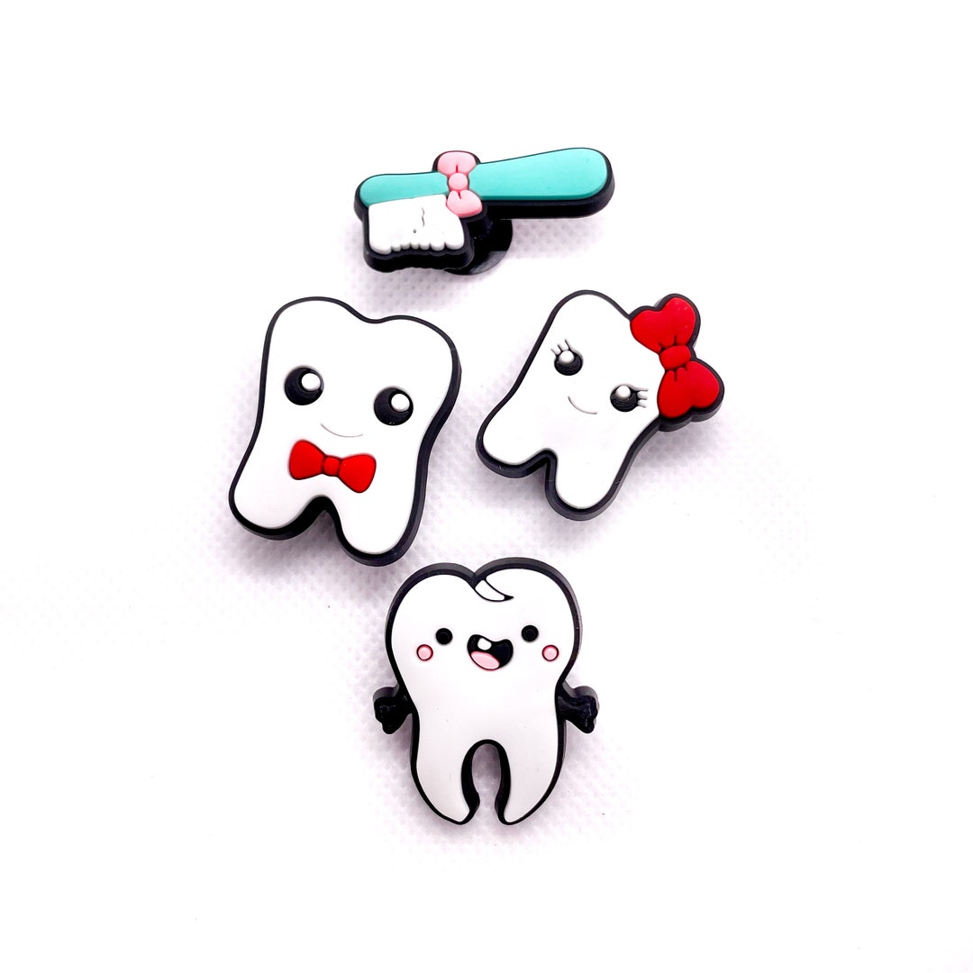 Dentist/tooth/tooth Brush Croc Charms Etsy