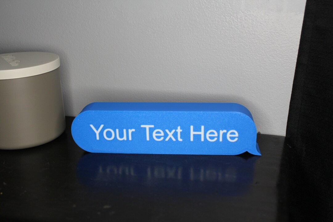 IPhone Text Message, One Line, Personalized, Save a Memory Through Text ...