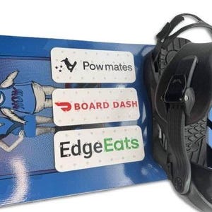 Stomp Pads Snowboard - Food delivery Parody - Snowboarding Stomp Pad