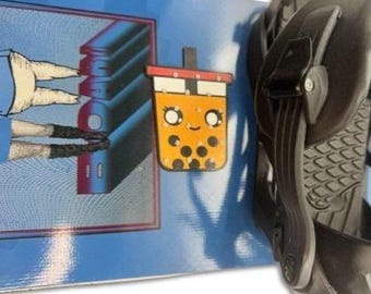 Stomp Pads Snowboard - Boba Tea (Thai, Milch, Matcha) - Snowboarding Stomp Pad