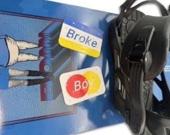Stomp Pads Snowboard - Credit Card - Snowboarding Stomp Pad