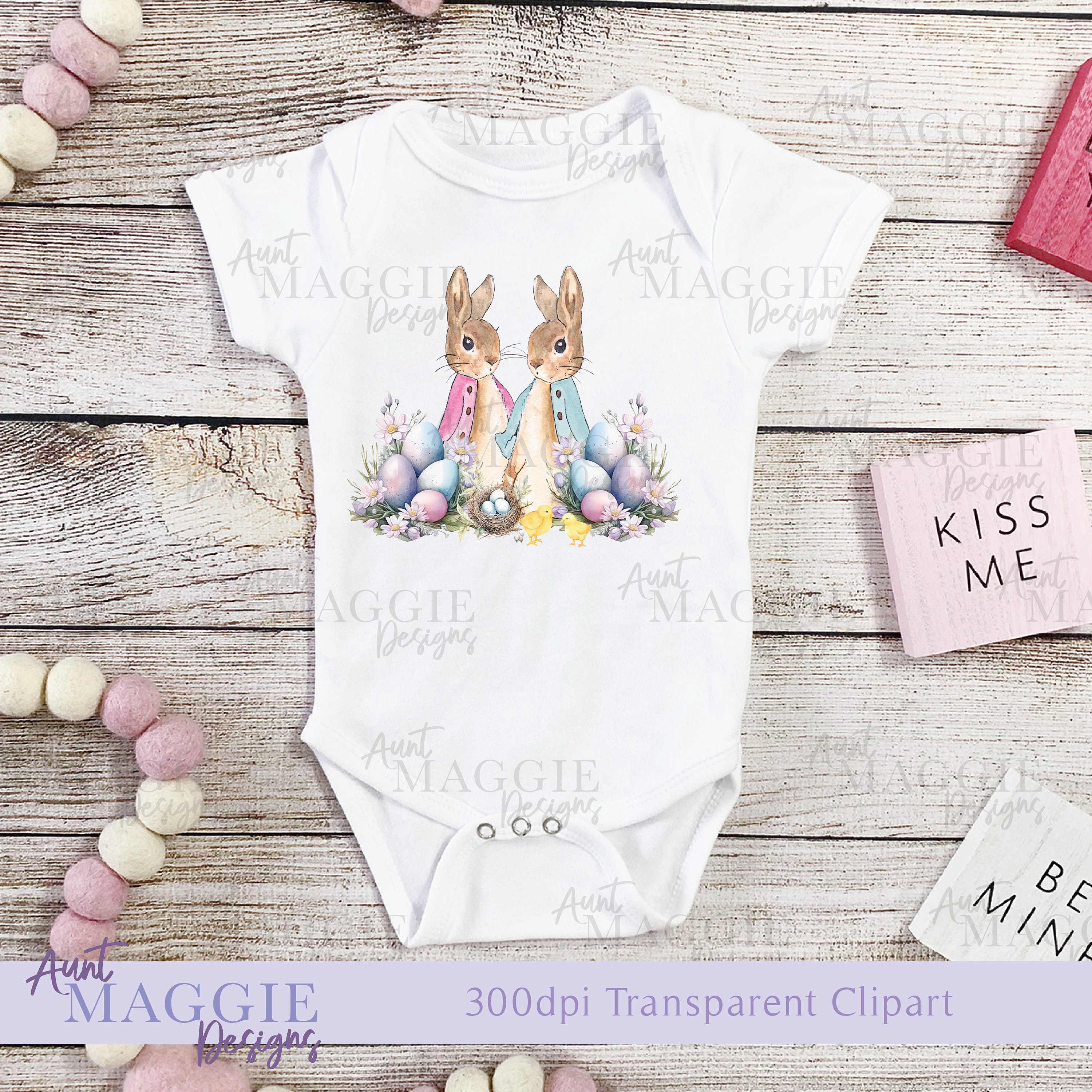 Peter Rabbit Flopsy Bunny Clipart PNG Spring Sublimation UV-DTF ...