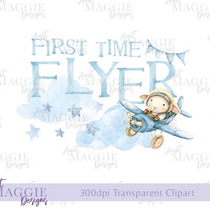 Eerste keer flyer clipart sublimatie ontwerp 1e vliegtuigrit mini piloot print instant digitale kunst instant PNG vakantie T-shirt vakantie vest