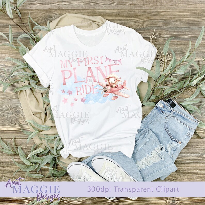 First Plane Ride Clipart, Baby Pilot PNG (digital Download) - Etsy