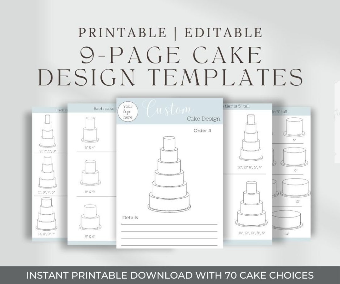 Cake Design Templates, SVG Cake Drawings, Canva Editable Cakes, Cake Cake Design Templates, SVG Cake Drawings, Canva Editable Cakes, Cake