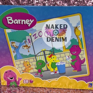 Barney and Friends at the Zoo 25 Piece Puzzle