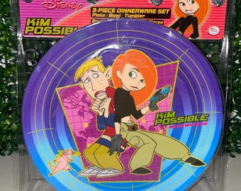 Kim possible Dinnerware Set,Kim Pissible Disney