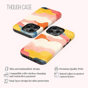 Custom Colorful Smartphone Case Apple iPhone 11 12 13 14 15 Pro Max Plus Samsung S20 21 22 23 Ultra Preppy Aesthetic Slim Though Gift zdjęcie 4