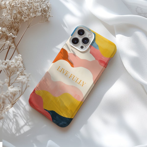 Personalisierte bunte Smartphone Fall iPhone Samsung Preppy ästhetic | iPhone 11 12 13 14 Pro Max Plus S20 21 22 23 Ultra | Slim Case Name