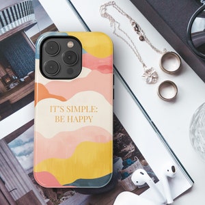 Custom Colorful Smartphone Case Apple iPhone 11 12 13 14 15 Pro Max Plus Samsung S20 21 22 23 Ultra Preppy Aesthetic Slim Though Gift zdjęcie 5