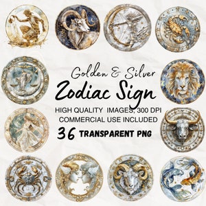Clipart zodiaku, Clipart horoskopu, Projekt znaków zodiaku, Clipart niebiański, Znak zodiaku, Clipart znaku astrologicznego, Clipart astronomii, Clipart zodiaku