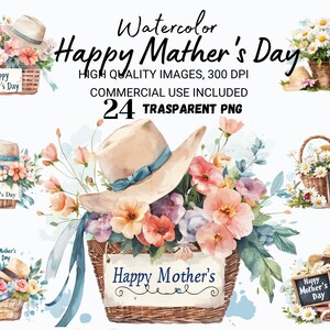 Muttertag Clipart Bundle, Mamas Urlaub Png-Grafiken, Mamas Feier kommerzielle Nutzung Illustrationen, Matriarchs Observation Geschenk für Frau