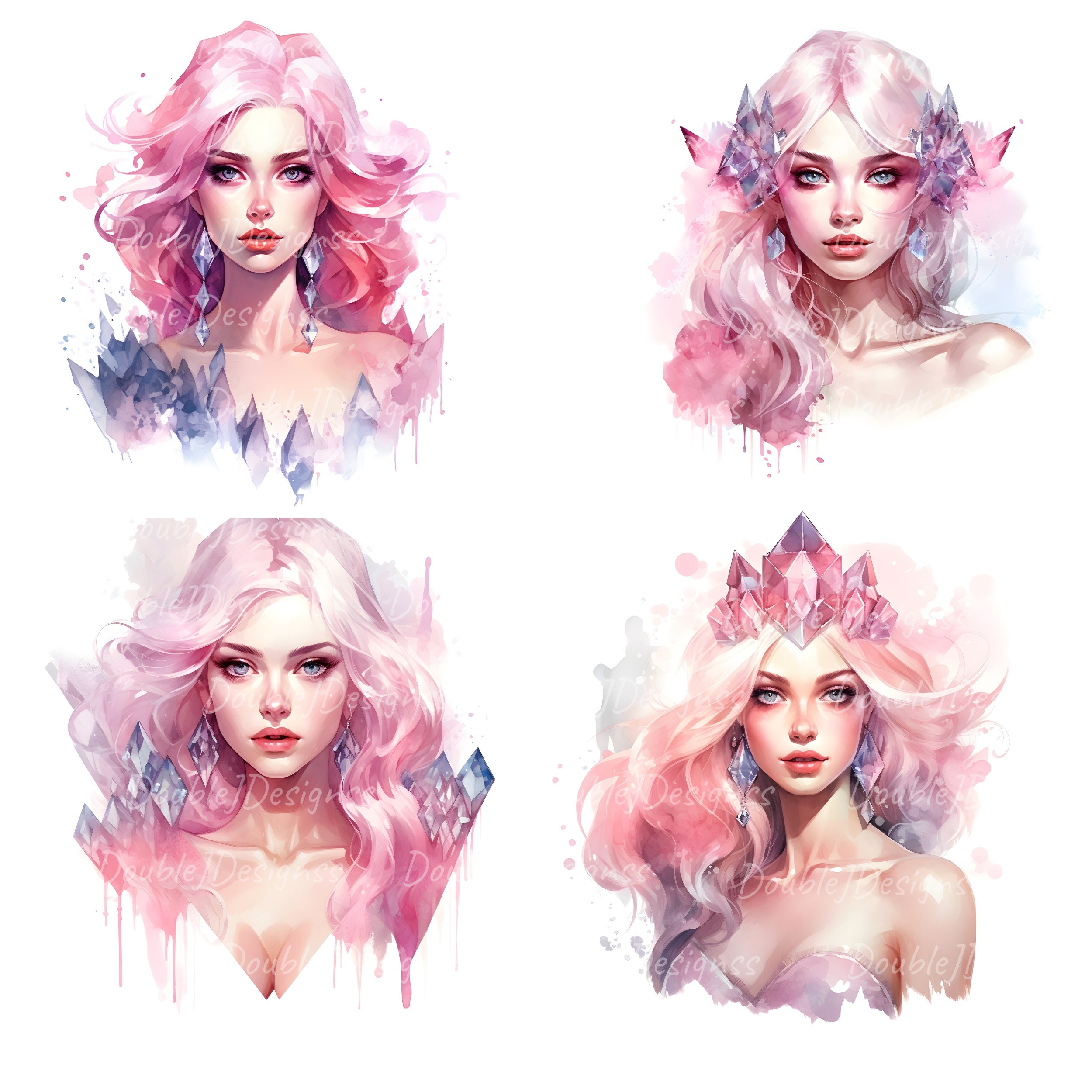 Princess Portrait Watercolor Clipart Jpgs Clipart Pretty Girls princess-portrait-watercolor-clipart-jpgs-clipart-pretty-girls