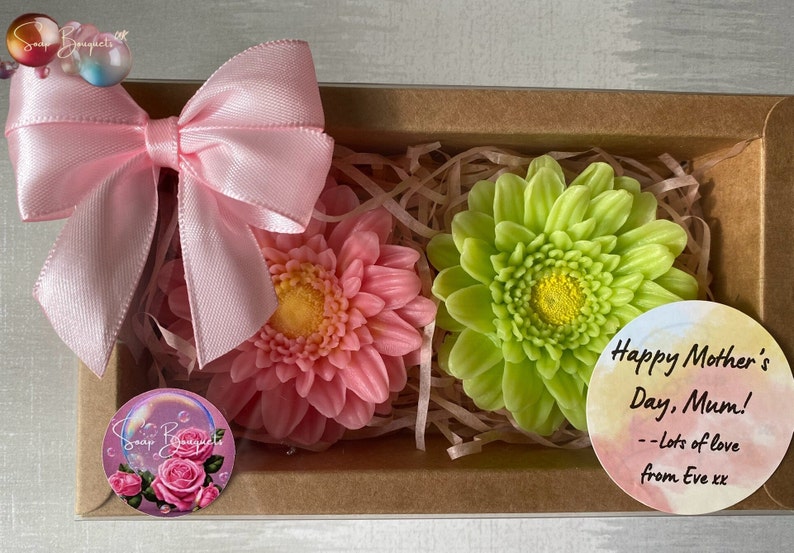Luxury Multicolored Soap Flower Bath Bomb Set In Gift Box - Valentine's Day Gift For Him/Her