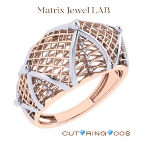 Luxury Filigree Cut Ring Bundle – 5x 3D STL/CAD Files | Instant ...