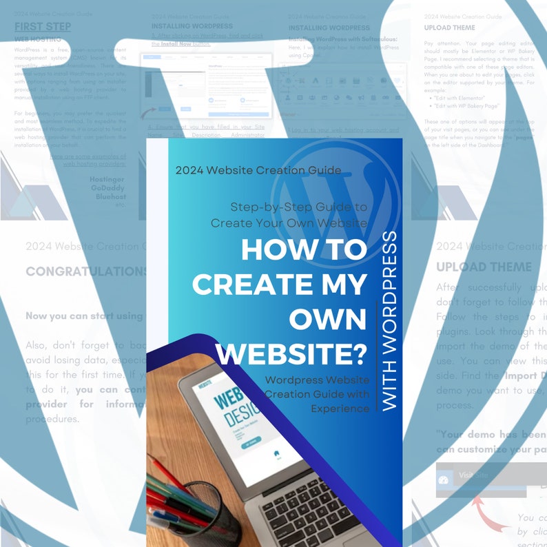 Creating a Professional Website Guide With Wordpress Easily Build Your ...