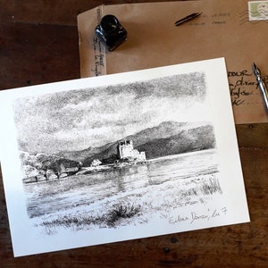 Carte d'art "Eilean Donan"