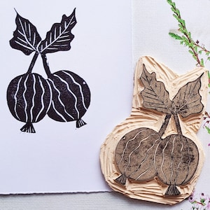 Stachelbeere Frucht Stempel für kreatives Journaling, Schneckenpost, DIY Einladungskarten, Scrapbooking, Wanddekor geben Ihrer Bastelarbeit einen fruchtigen Touch