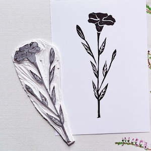 Boho Blumenzweig Stempel: Hochzeitseinladung DIY